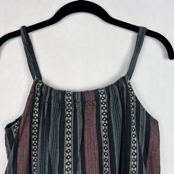 Adam Levine Tank Dress Tunic Womens M Multi Southwest Stripe Beach Summer Top - Picture 4 of 10